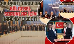 AK Parti Ordu'da Bölgesel Sorunlar İçin Harekete Geçti!