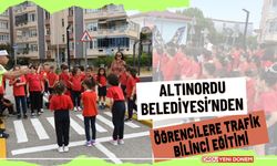 Altınordu Belediyesi’nden Öğrencilere Trafik Bilinci Eğitimi