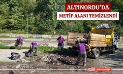 Altınordu'da METİP alanı temizlendi