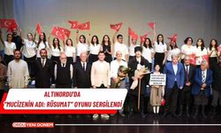 Altınordu'da Mucizenin Adı: Rüsumat oyunu sergilendi