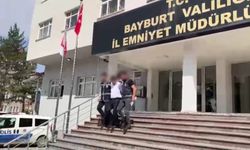 Araması olan şahıs Bayburt’ta yakalandı