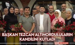 Başkan Tezcan Altınorduluların Kandilini Kutladı