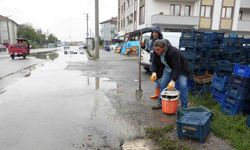 Belediye ekiplerinden anında müdahale