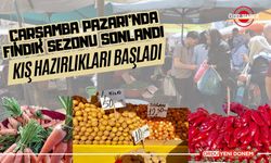 Ordu Çarşamba Pazarı'nda Fındık Sezonu Sonlandı, Kış Hazırlıkları Başladı!