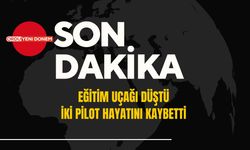 Eğitim Uçağı Düştü: İki Pilot Hayatını Kaybetti