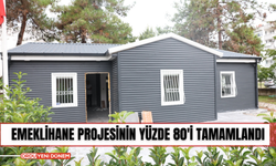 Emeklihane Projesinin Yüzde 80'i tamamlandı