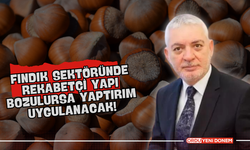 Fındık Sektöründe Rekabetçi Yapı Bozulursa Yaptırım Uygulanacak!