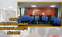 Genç Pehlivanlardan Mustafa Genç’e Ziyaret