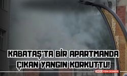 Kabataş’ta Bir Apartmanda Çıkan Yangın Korkuttu!