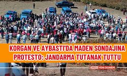 Korgan ve Aybastı'da Maden Sondajına Protesto: Jandarma Tutanak Tuttu