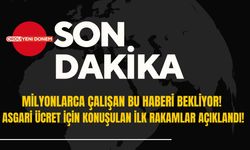 Milyonlarca Çalışan Bu Haberi Bekliyor! Asgari Ücret İçin Konuşulan İlk Rakamlar Açıklandı!