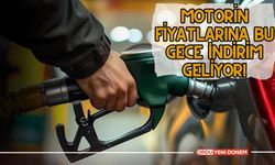 Motorin Fiyatlarına Bu Gece İndirim Geliyor!