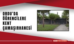 Ordu’da Öğrencilere Kent Çamaşırhanesi