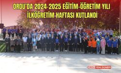 Ordu’da 2024-2025 Eğitim-Öğretim Yılı İlköğretim Haftası Kutlandı