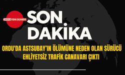 Ordu'da Astsubay’ın Ölümüne Neden Olan Sürücü Ehliyetsiz Trafik Canavarı Çıktı