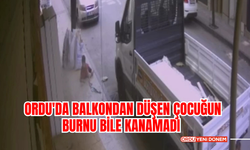 Mucize Kurtuluş! Ordu'da Balkondan Düşen Çocuğun Burnu Bile Kanamadı