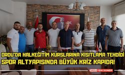 Ordu’da Halkeğitim Kurslarına Kısıtlama Tehdidi: Spor Altyapısında Büyük Kriz Kapıda!