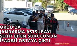 Ordu’da Jandarma Astsubayı Şehit Eden Sürücünün İfadesi Ortaya Çıktı