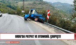 Ordu'da Patpat ve Otomobil Çarpıştı!