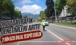 Ordu'da Trafik Denetimleri Arttı: 2 Bin 635 İhlal Tespit Edildi