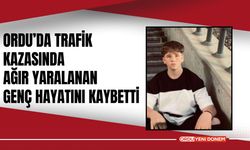 Ordu’da Trafik Kazasında Ağır Yaralanan Genç Hayatını Kaybetti