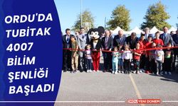 Ordu'da TUBİTAK 4007 Bilim Şenliği başladı