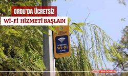 Ordu’da ücretsiz Wi-Fi hizmeti başladı