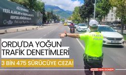 Ordu'da Yoğun Trafik Denetimleri: 3 Bin 475 Sürücüye Ceza!