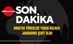 Ordu'da Yürekleri Yakan Kazada Jandarma Şehit Oldu