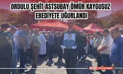 Ordulu Şehit Astsubay Ömür Kaygusuz Ebediyete Uğurlandı