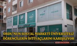 Ordu'nun Sosyal Marketi üniversiteli öğrencilerin ihtiyaçlarını karışılıyor