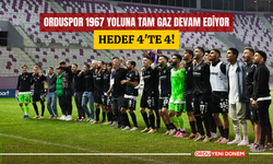 Orduspor 1967 yoluna tam gaz devam ediyor