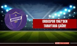 Orduspor 1967'den taraftara çağrı!