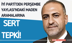 İYİ Parti’den Perşembe Yaylası’ndaki Maden Aramalarına Sert Tepki