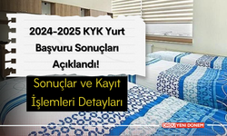 2024-2025 KYK Yurt Başvuru Sonuçları Açıklandı! Sonuçlar ve Kayıt İşlemleri Detayları