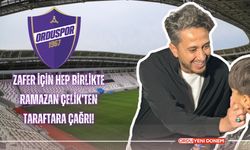 Zafer İçin Hep Birlikte: Ramazan Çelik’ten Taraftara Çağrı!