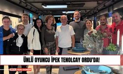 Ünlü Oyuncu İpek Tenolcay Ordu'da