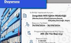 Zonguldak’ta TYP kapsamında 205 kişi geçici olarak istihdam edilecek