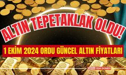 Altın Tepetaklak Oldu! 1 Ekim 2024 Ordu Güncel Altın Fiyatları