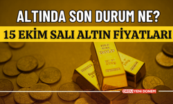 Altında Son Durum Ne? 15 Ekim Salı Altın Fiyatları