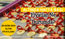 Altında Hafta Başı Fiyatlar Ne Durumda? 28 Ekim 2024 Altın Fiyatları!