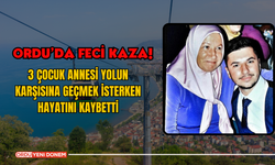 Ordu’da Feci Kaza: 3 Çocuk Annesi Yolun Karşısına Geçmek İsterken Hayatını Kaybetti