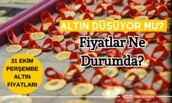 Altın Düşüyor Mu? 31 Ekim Perşembe Altın Fiyatları