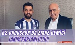 52 Orduspor’da Emre Gemici Takım Kaptanı Oldu!