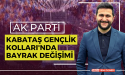 AK Parti Kabataş Gençlik Kolları'nda Bayrak Değişimi