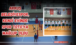 Akkuş Belediyespor, Kendi Evinde Spor Toto'ya Mağlup Oldu