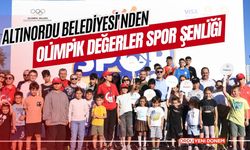 Altınordu Belediyesi'nden Olimpik Değerler Spor Şenliği