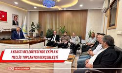 Aybastı Belediyesi'nde Ekim Ayı Meclis Toplantısı Gerçekleşti