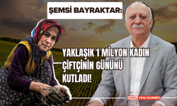 Bayraktar, Yaklaşık 1 Milyon Kadın Çiftçinin Gününü Kutladı!