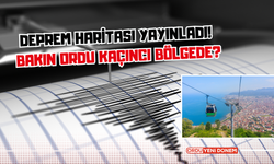 Deprem Haritası Yayınladı! Bakın Ordu Kaçıncı Bölgede?